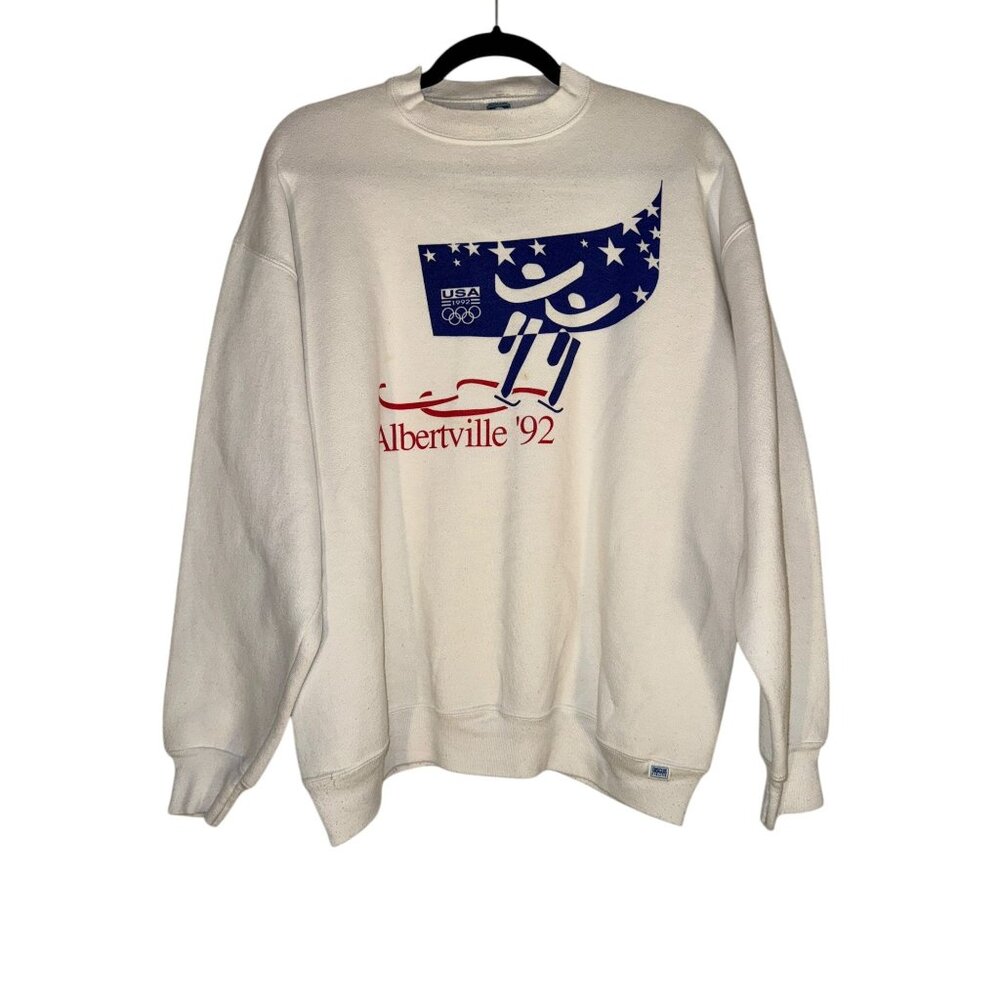 Vintage Olympics Shirt Winter Olympics 1992 Sweatshirt USA
